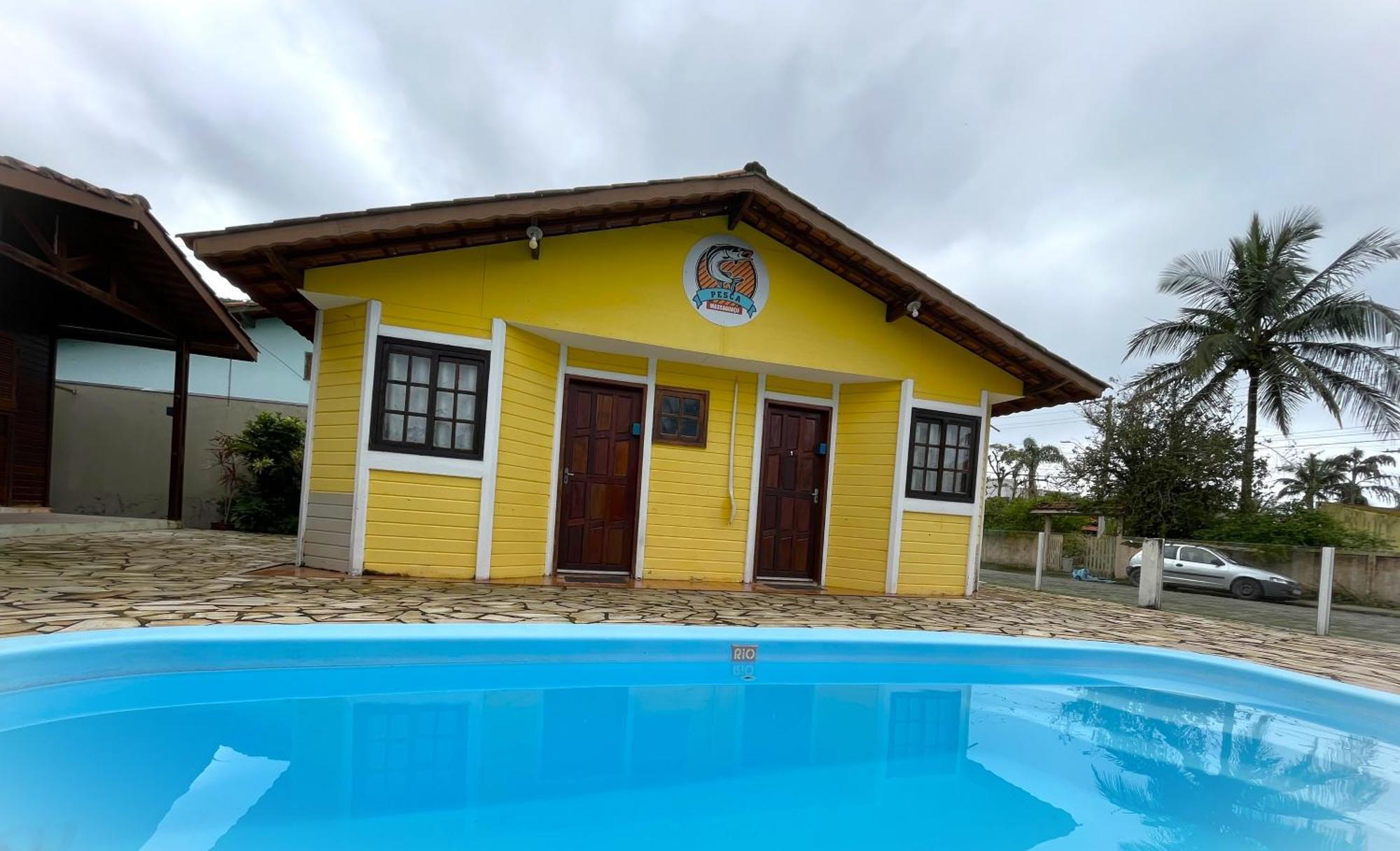 Chale Master Caraguatatuba Cond Alto Padrao Massaguacu Exterior foto
